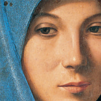“L’annunciata” (1476), dipinto di Antonello da Messina.